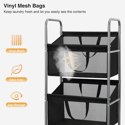 STO STO 3-Tier Vertical Laundry Hamper - Image 5