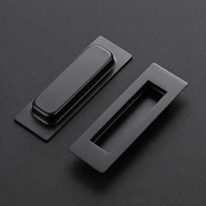 Ravinte Sliding Closet Door Handles Flush Pulls Recessed Finger Pulls - Image 2