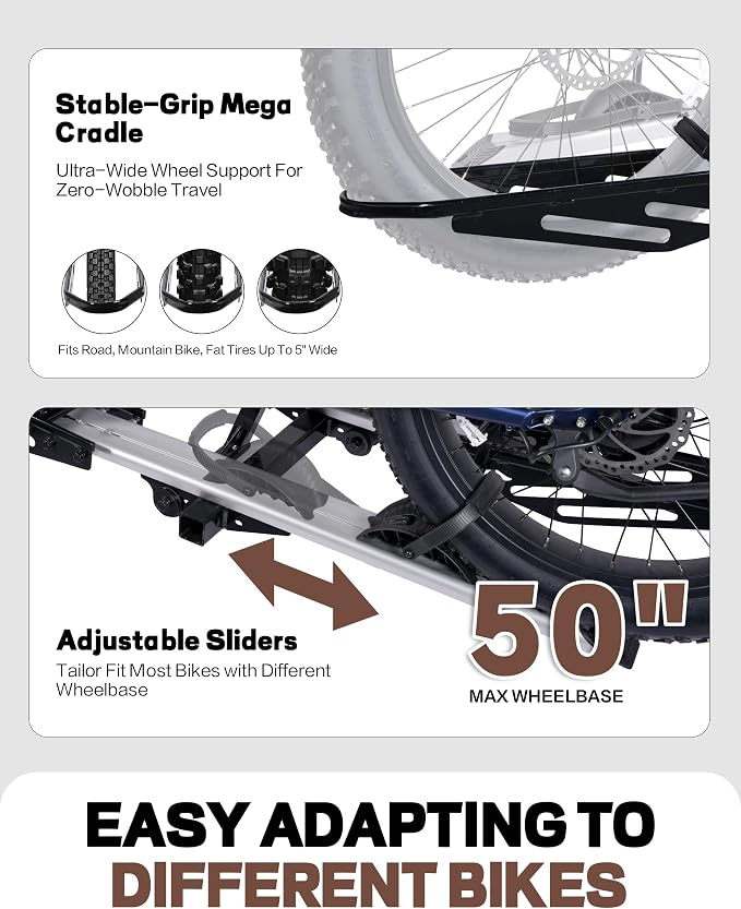 RokRack Plus Foldable 2 Ebike Rack - Image 3