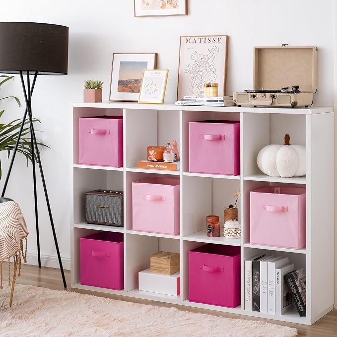 GRANNY SAYS 11x11 Cube Storage Bins, Cube Organizers, Sturdy Handles, - Image 2
