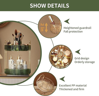 YCIA&DONE Rotating Makeup Organizer - Image 6