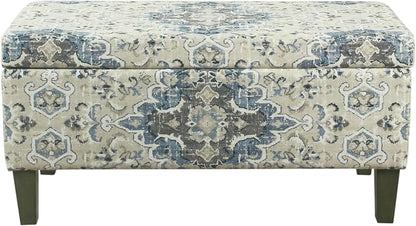 HomePop 36" Decorative Storage Bench - Image 4
