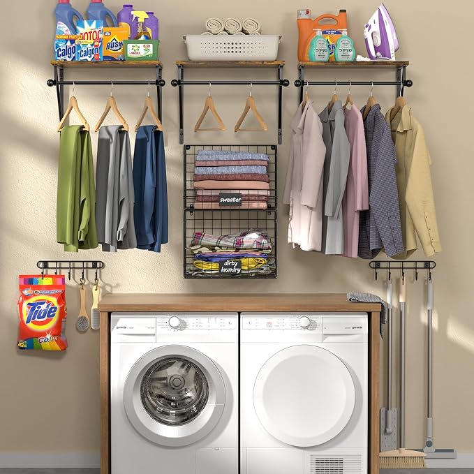 Laundry Room Shelves Wall Mounted - Image 7