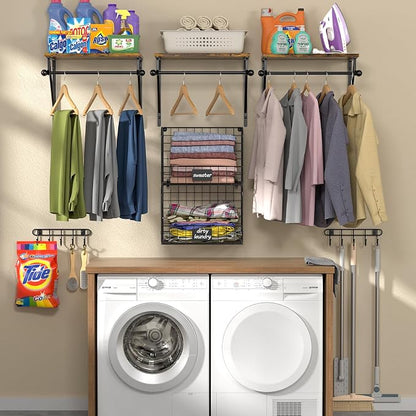Laundry Room Shelves Wall Mounted - Image 7