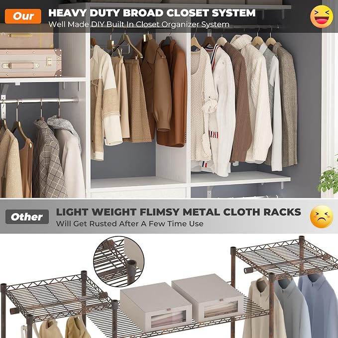 Armocity 5FT Small Closet System - Image 3