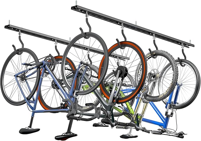 EVERHANGER Ceiling Bike Storage Racks by EVERHANGER