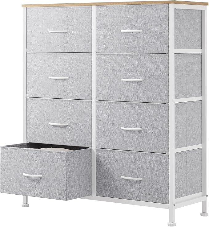 Sweetcrispy 8 Drawer Fabric Dresser by Sweetcrispy