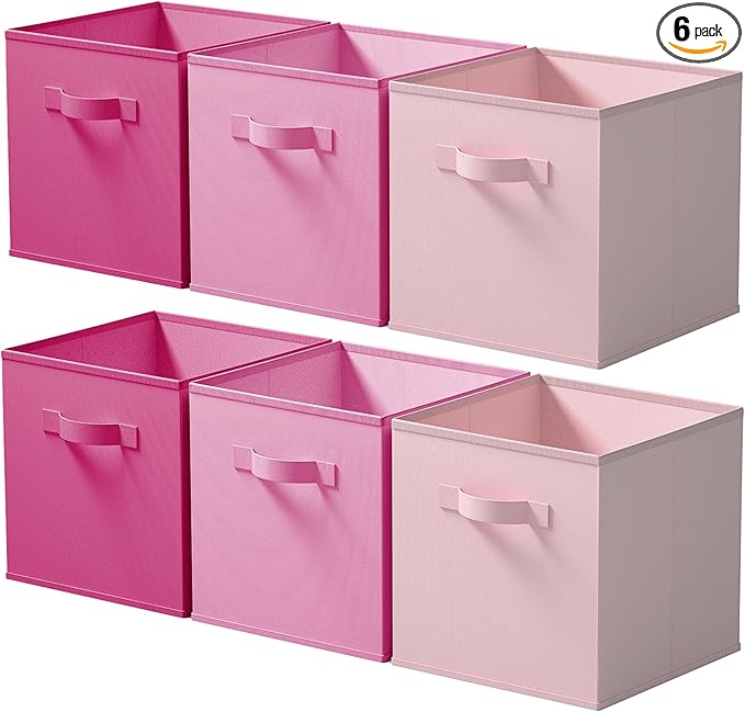 Cupic Cupid 13 Inch Storage Cube, Fabric Cube Storage Bin by CupicCupid