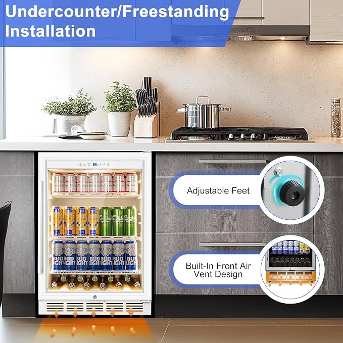 24 Inch Beverage Refrigerator - Image 6