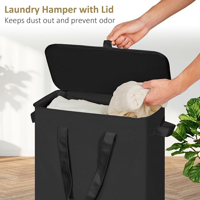efluky Slim Laundry Basket - Image 3
