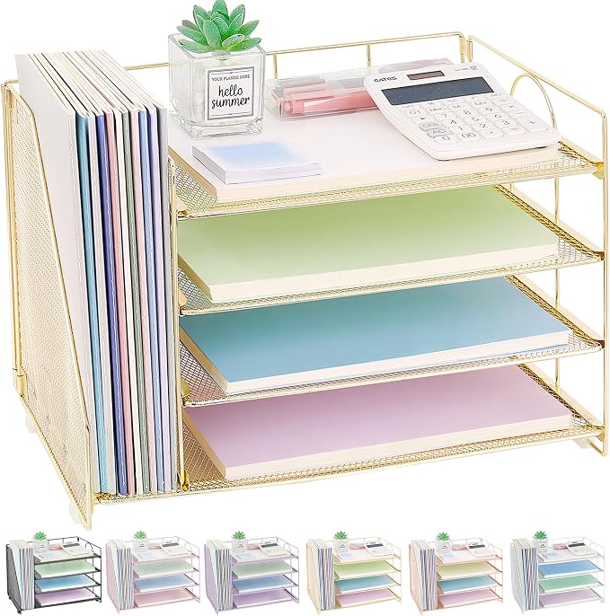 OPNICE 4-Tier Paper Organizer - Image 7