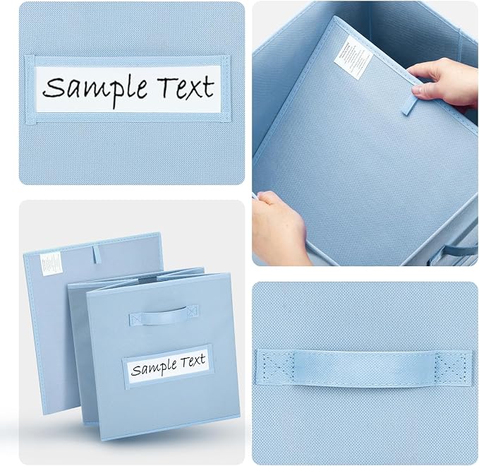 11x11 storage cube bins Foldable Fabric storage cubes - Image 3