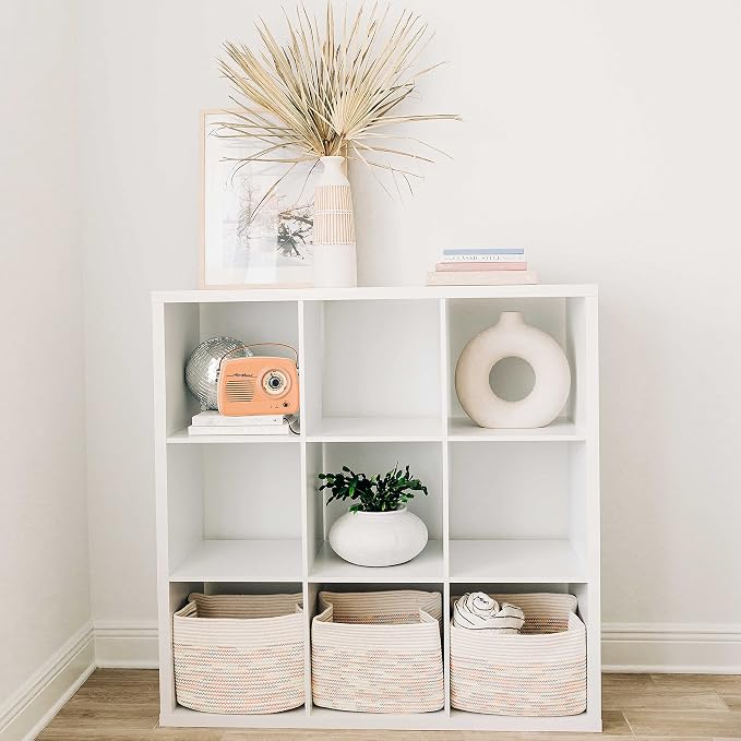 OrganiHaus Set of 3 Woven Storage Baskets - Image 4