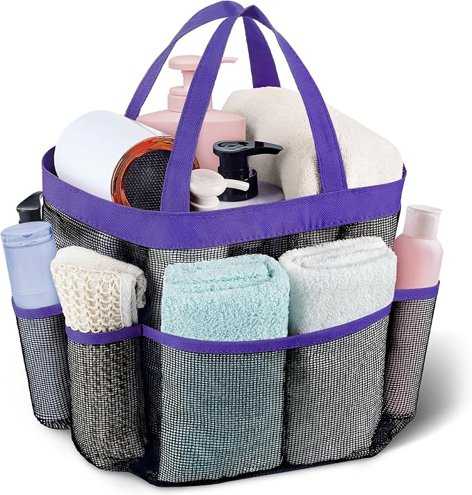 Mesh Shower Caddy Portable by Attmu