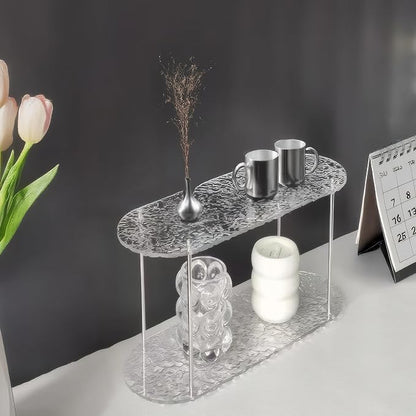 Benkyo 2 Tier Bathroom Vanity Organizer Countertop Shelves Makeup Counter Shelf - Image 6
