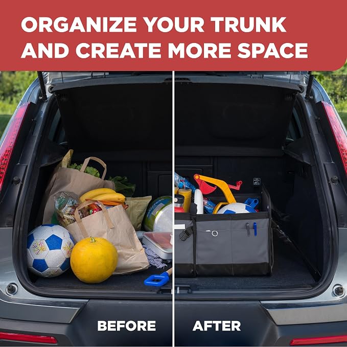 TRUNKCRATEPRO Trunk Organizer For Car, Truck | Premium Adjustable Multi - Image 8