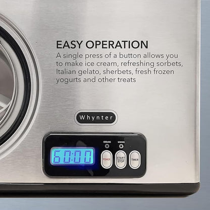 Whynter Ice Cream Maker Machine 1.6 Qt. Automatic - Image 5