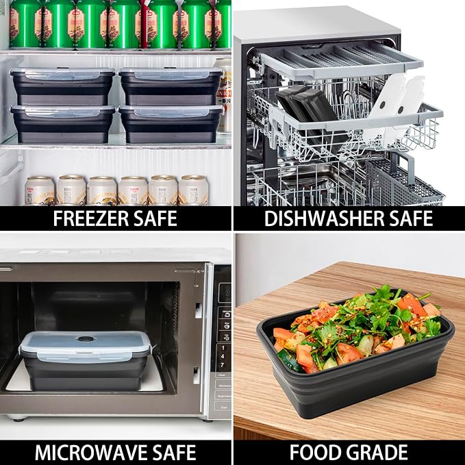 Collapsible Food Storage Containers - Image 6