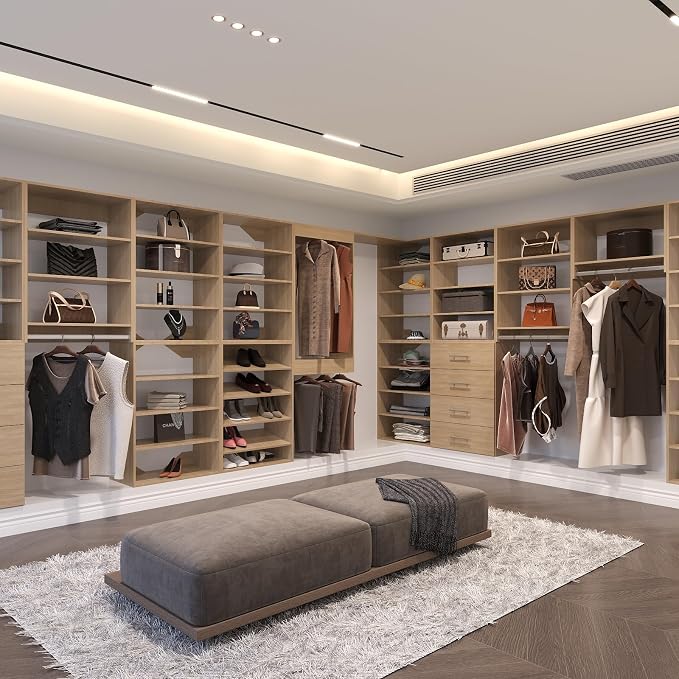 Tall Hanging Closet Unit, Modular System Organizer - Image 4