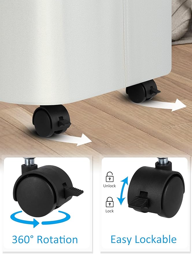efluky Slim Laundry Basket - Image 2