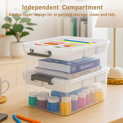 Citylife 17 QT Plastic Storage Box - Image 7
