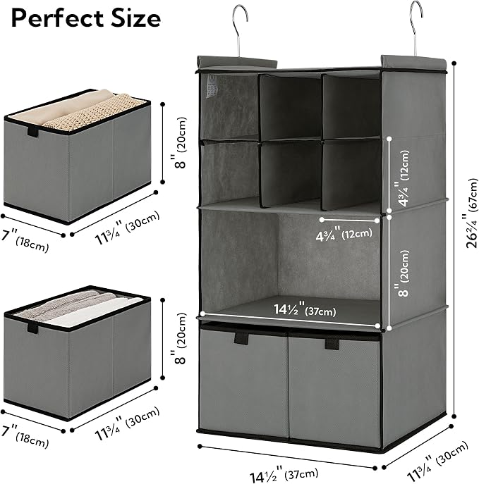 GRANNY SAYS Hanging Closet Organizer - Image 3