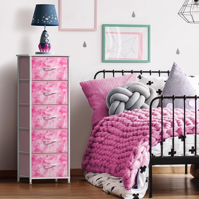 Sorbus Fabric Dresser for Kids Bedroom - Image 2