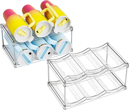 Yieach 2 Pack 2 Tier Waterbottle Organizer by Yieach