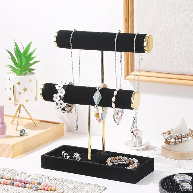 Bracelet Holder, 2-Tier Bracelet Display Stand - Image 2