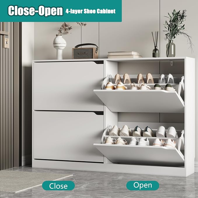 Xixini Shoe Storage Cabinet for Entryway - Image 3