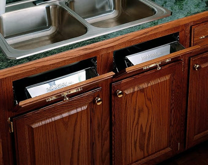 Rev-A-Shelf - 6541-13-52 - 13 in. Stainless Tip Out Sink Front Tray - Image 2