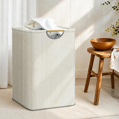 STORAGE MANIAC 2-Pack Large Laundry Hamper, 100L Collapsible Laundry Basket - Image 2