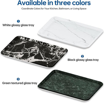 Vanity Decorative Tray, Bathroom & Countertop Organizer - Image 7