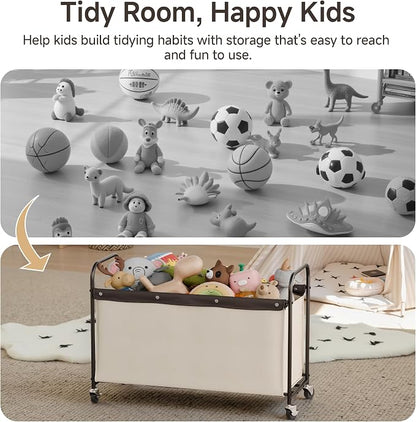 StorageWorks Toy Box with Wheels - Image 5