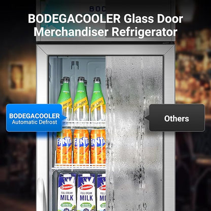 BODEGACOOLER Commercial Merchandiser Refrigerator, 12.5 Cu.Ft Glass Door - Image 7