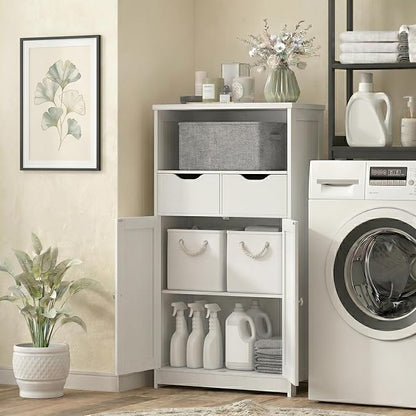 Vongrasig Bathroom Storage Cabinet, 42.5" H Freestanding Floor Cabinet | Wooden - Image 3