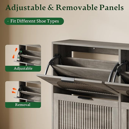Xixini Shoe Storage Cabinet - Image 3