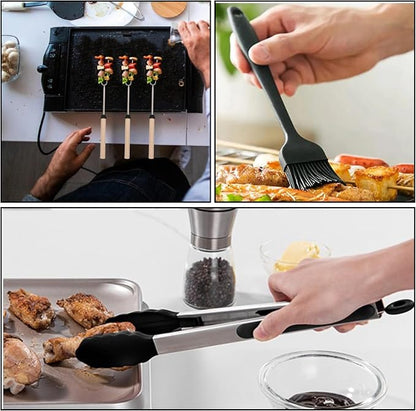 Collapsible BBQ Prep Tub 16L Black | Portable Meat Marinating Container - Image 5