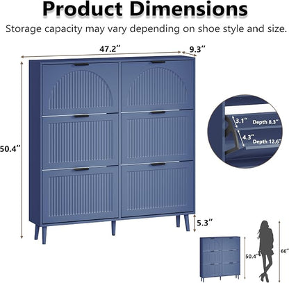 BORNOON Shoe Cabinet for Entryway - Image 2