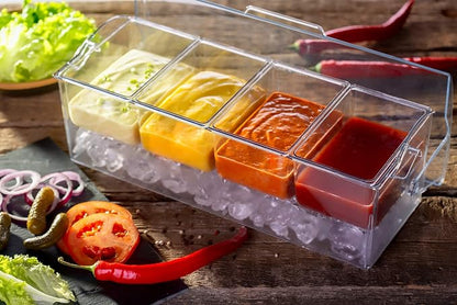 Pikanty Chilled Condiment Server Caddy - Image 4