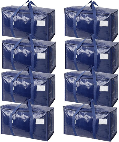 TICONN 8 Pack Extra Large Moving Bags Heavy Duty by TICONN