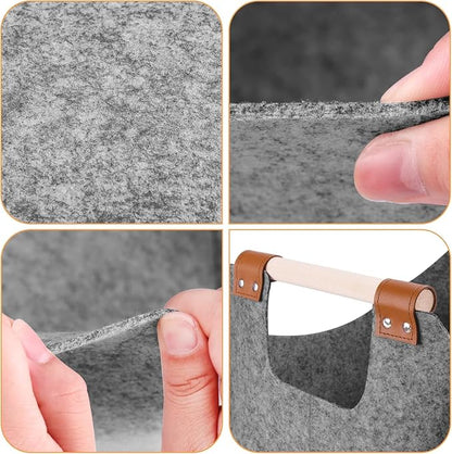 XL 4MM Felt Firewood Carrier | Log Carrier - Image 4