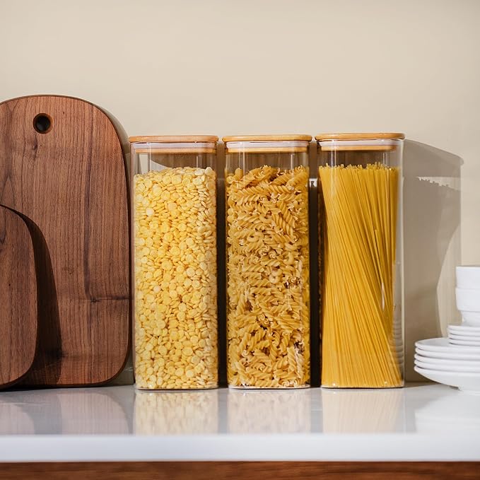 D2scrma 71oz Glass Square Storage Containers - Image 7