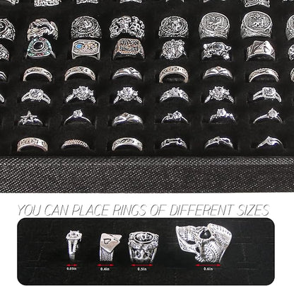 Julysky 2 PCS Stackable Ring Tray - Image 3