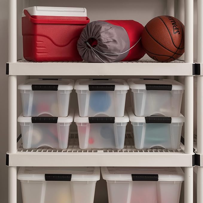 IRIS USA 13 QT Plastic Storage Box - Image 6
