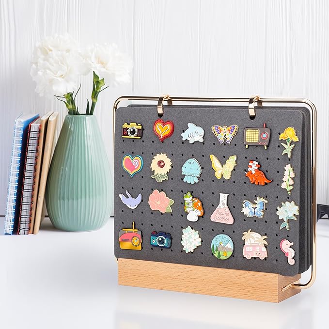 PACMAXI Display Organizers, Brooch Holder, Enamel Pin Pages - Image 5