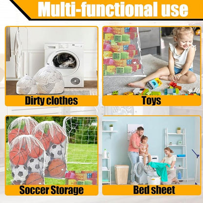 4 pcs Commercial Mesh Laundry Bag - Image 5