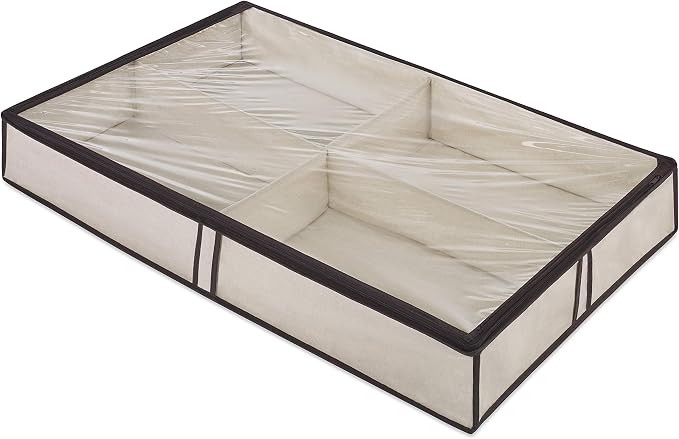 Whitmor 4 Section Underbed Boot Bag by Whitmor