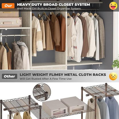 Armocity 5FT Small Closet System - Image 3