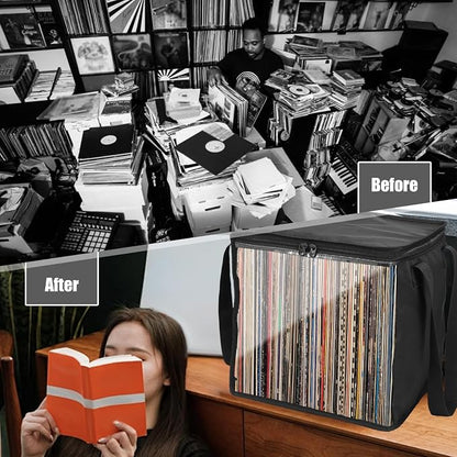 1/4 Pcs Vinyl Record Storage Box - Image 7